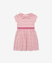 Allegra Dress, Petal Mini Stripe