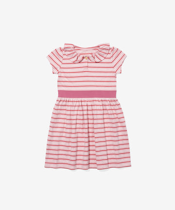 Allegra Dress, Petal Mini Stripe