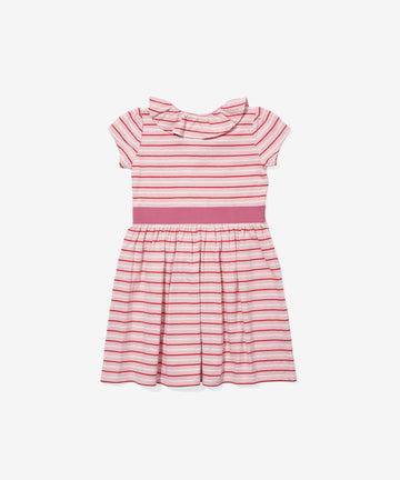 Allegra Dress, Petal Mini Stripe