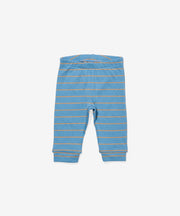 Andy Baby Legging, Blue Fine Stripe