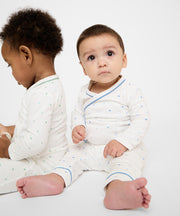 Andy Baby Legging, Blue Hearts