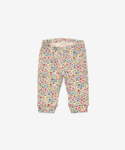 Andy Baby Legging, Burgundy Coneflower Floral