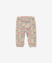 Andy Baby Legging, Burgundy Coneflower Floral
