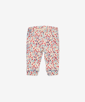 Andy Baby Legging, Cream Cheetah