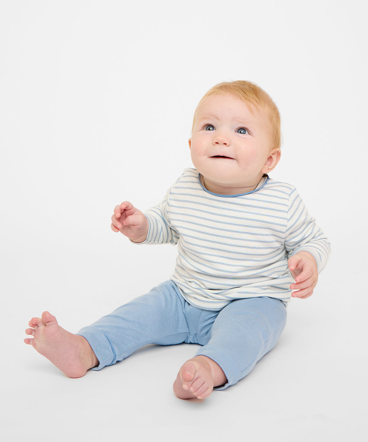 Andy Baby Legging, Dusty Blue