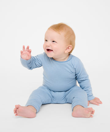 Andy Baby Legging, Dusty Blue