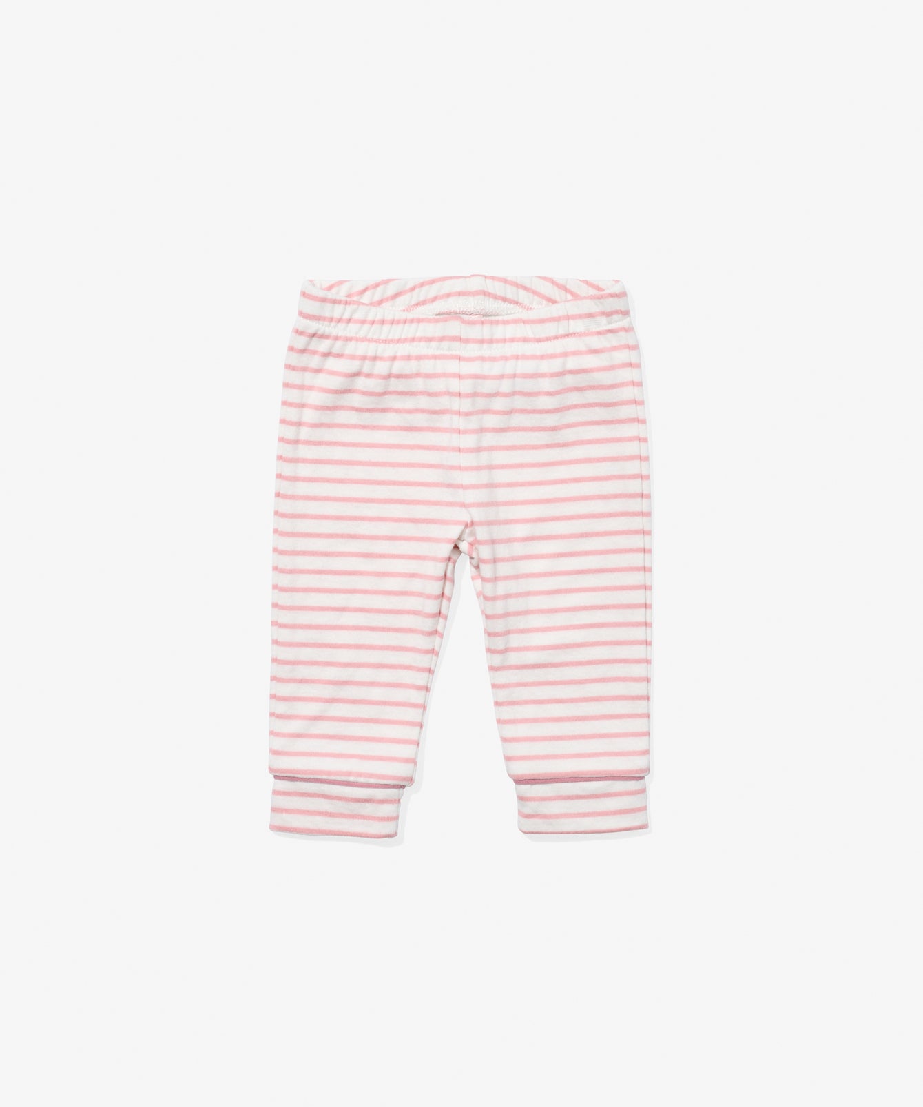 Andy Baby Legging, Dusty Rose Mini Stripe