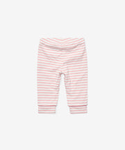 Andy Baby Legging, Dusty Rose Mini Stripe