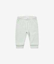 Andy Baby Legging, Dusty Seafoam Mini Stripe