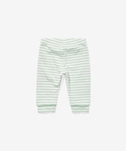 Andy Baby Legging, Dusty Seafoam Mini Stripe
