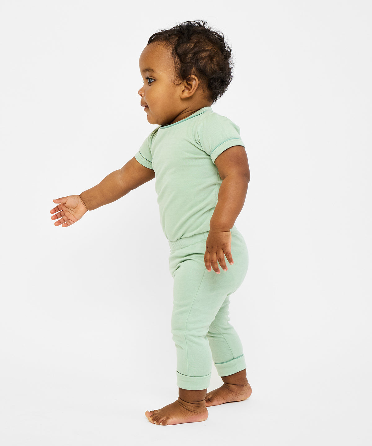 Andy Baby Legging, Dusty Seafoam