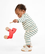 Andy Baby Legging, Pine Stripe