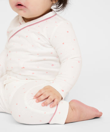 Andy Baby Legging, Rose Hearts