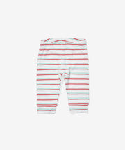 Andy Baby Legging, Turquoise Triple Stripe