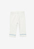 Oso & Me Andy Baby Legging, Blue Piping