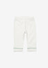 Oso & Me Andy Baby Legging, Seafoam Piping