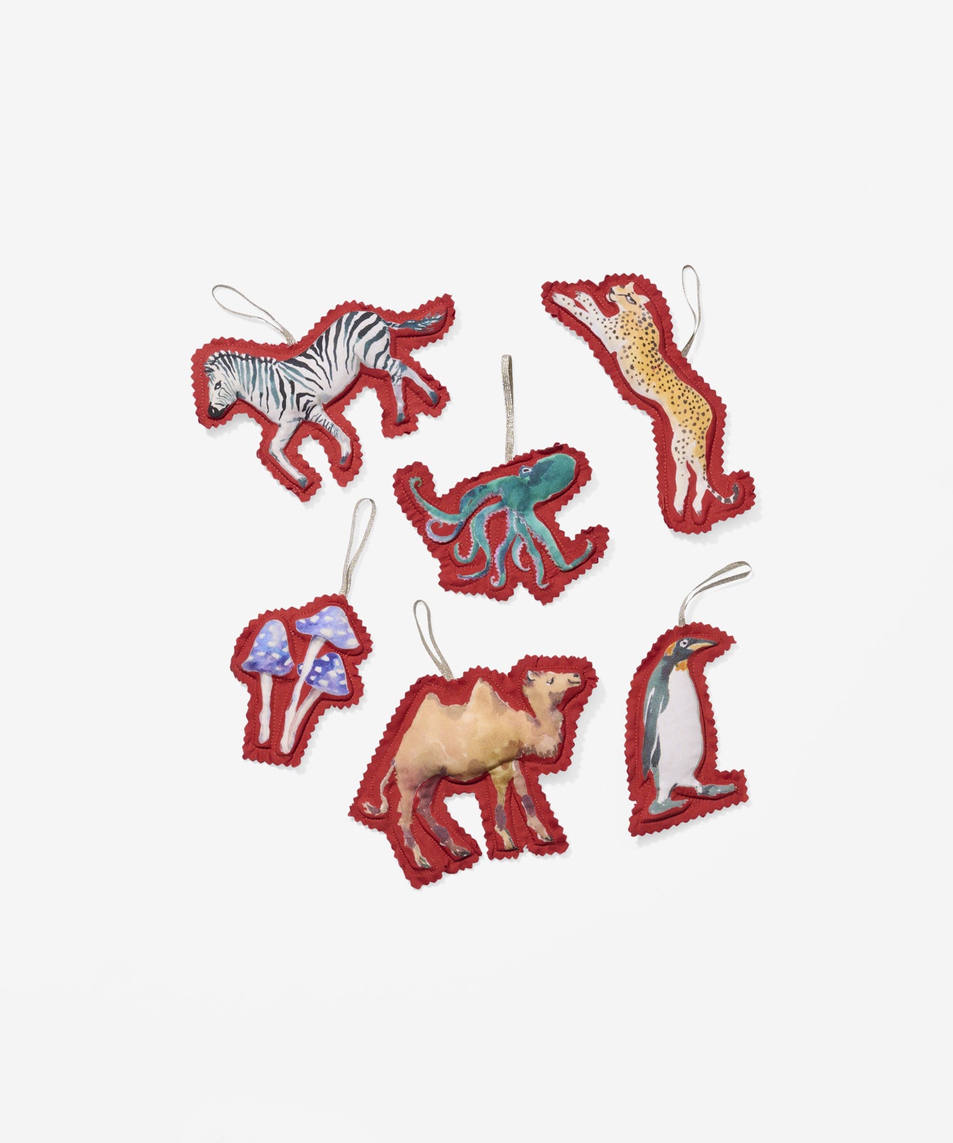 Fabric Ornaments, Animals and Things