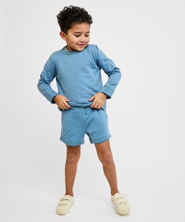 Bailey Short, Dusty Blue