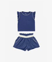 Bea Short Set, Navy
