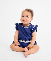 Bea Short Set, Navy