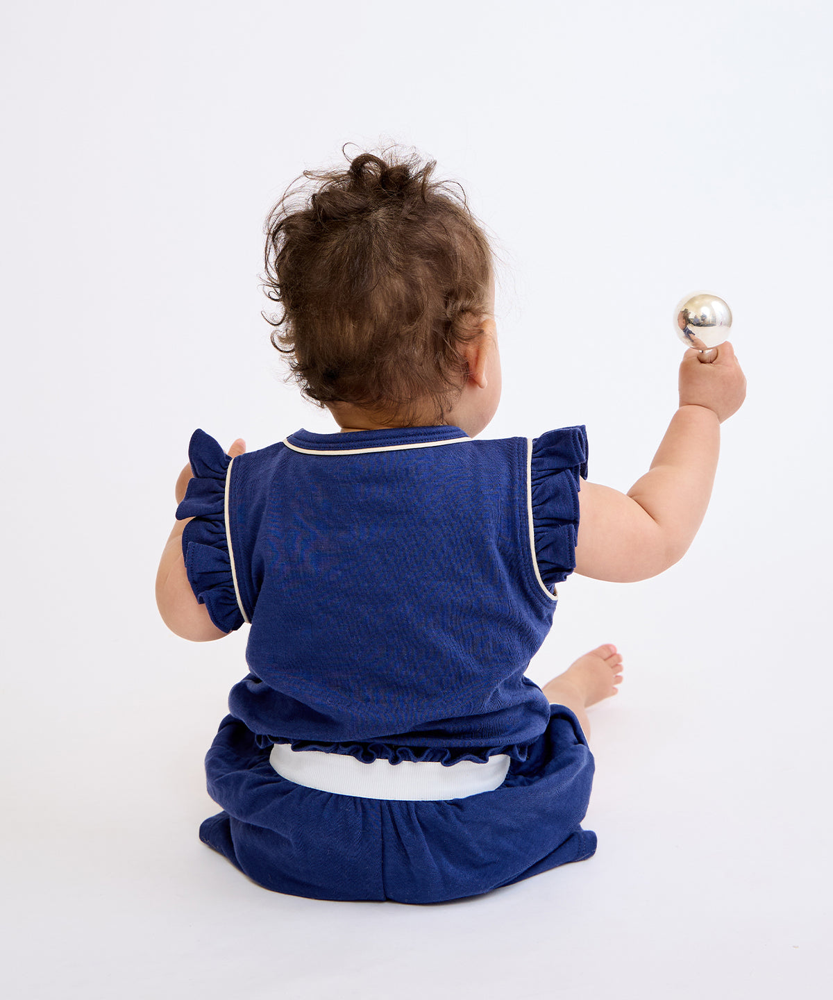 Bea Short Set, Navy