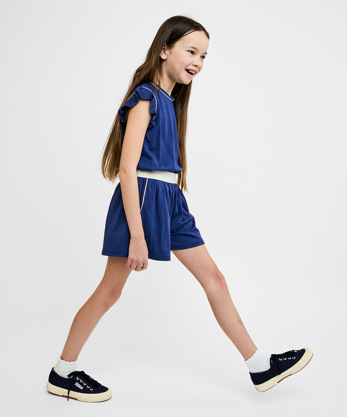 Bea Short Set, Navy