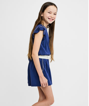 Bea Short Set, Navy