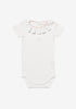 Oso & Me Belle Ruffle One-piece, Rose Piping