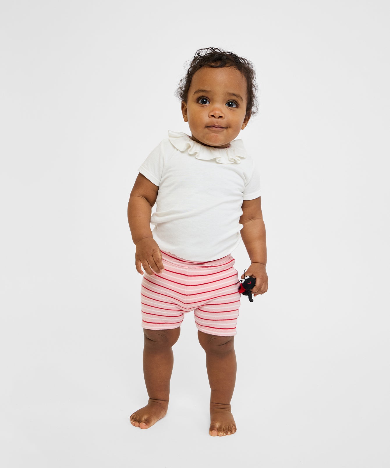 Belle Ruffle One-piece, Rose Piping