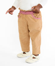Betsy Baby Pant, Honey Corduroy