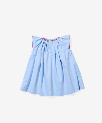 Betty Baby Dress, Light Blue
