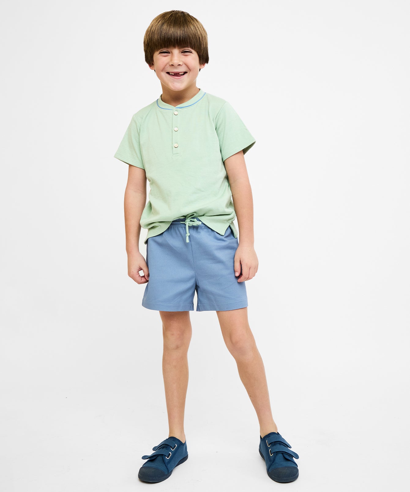 Bingo Short, Dusty Blue