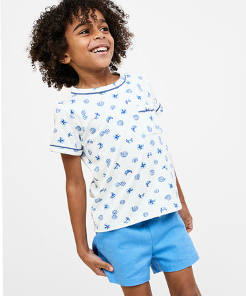 Bingo Short, French Blue