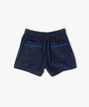 Bingo Short, Navy Corduroy