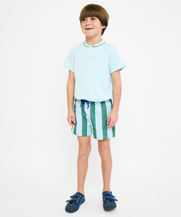 Bingo Short, Surf Stripe