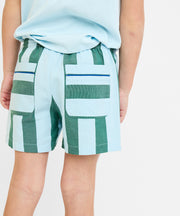 Bingo Short, Surf Stripe