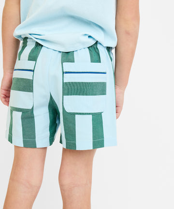 Bingo Short, Surf Stripe