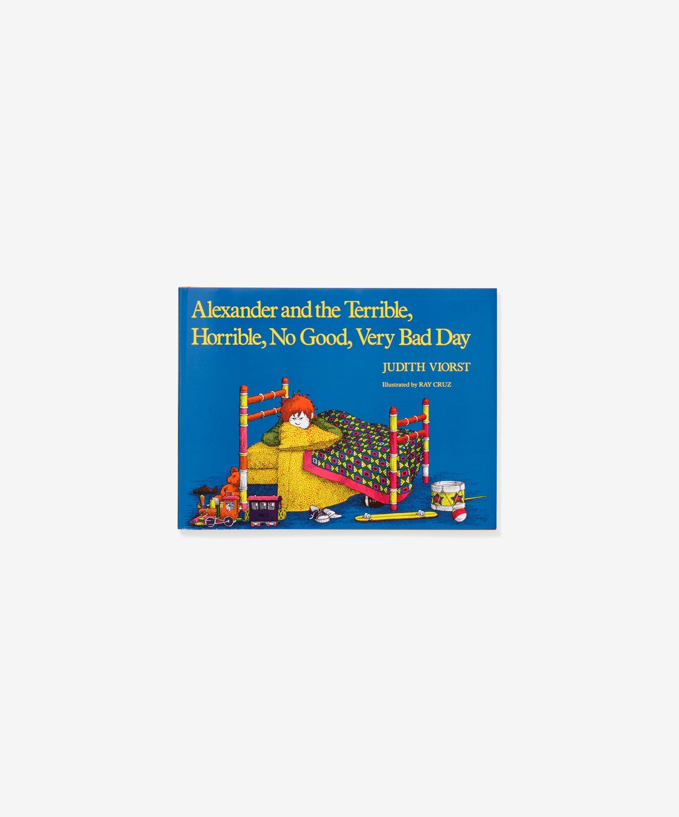 Paperback Book, Alexander and the Terrible Horrible No Good Very Bad Day