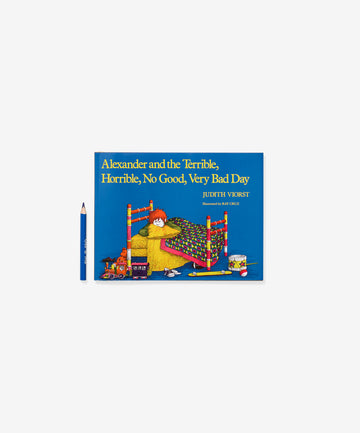 Paperback Book, Alexander and the Terrible Horrible No Good Very Bad Day