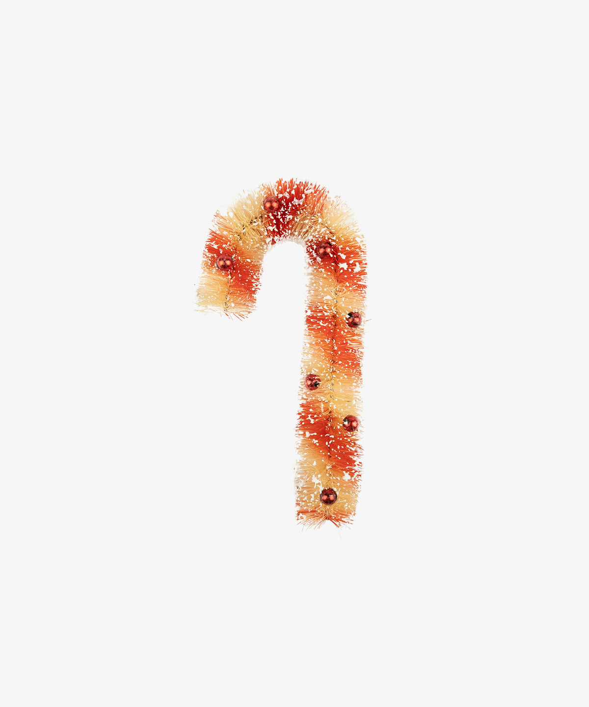 Candy Cane Bottle Brush Ornament
