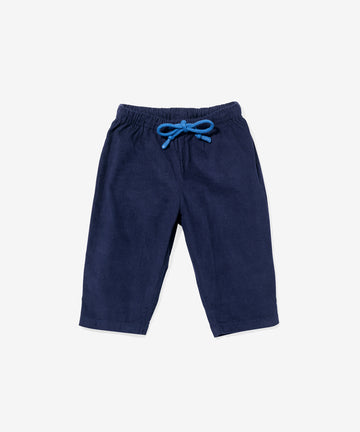 Bowie Baby Pant, Navy Corduroy