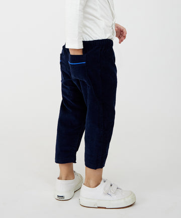 Bowie Baby Pant, Navy Corduroy