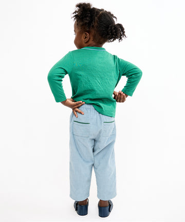 Bowie Baby Pant, Rain Corduroy