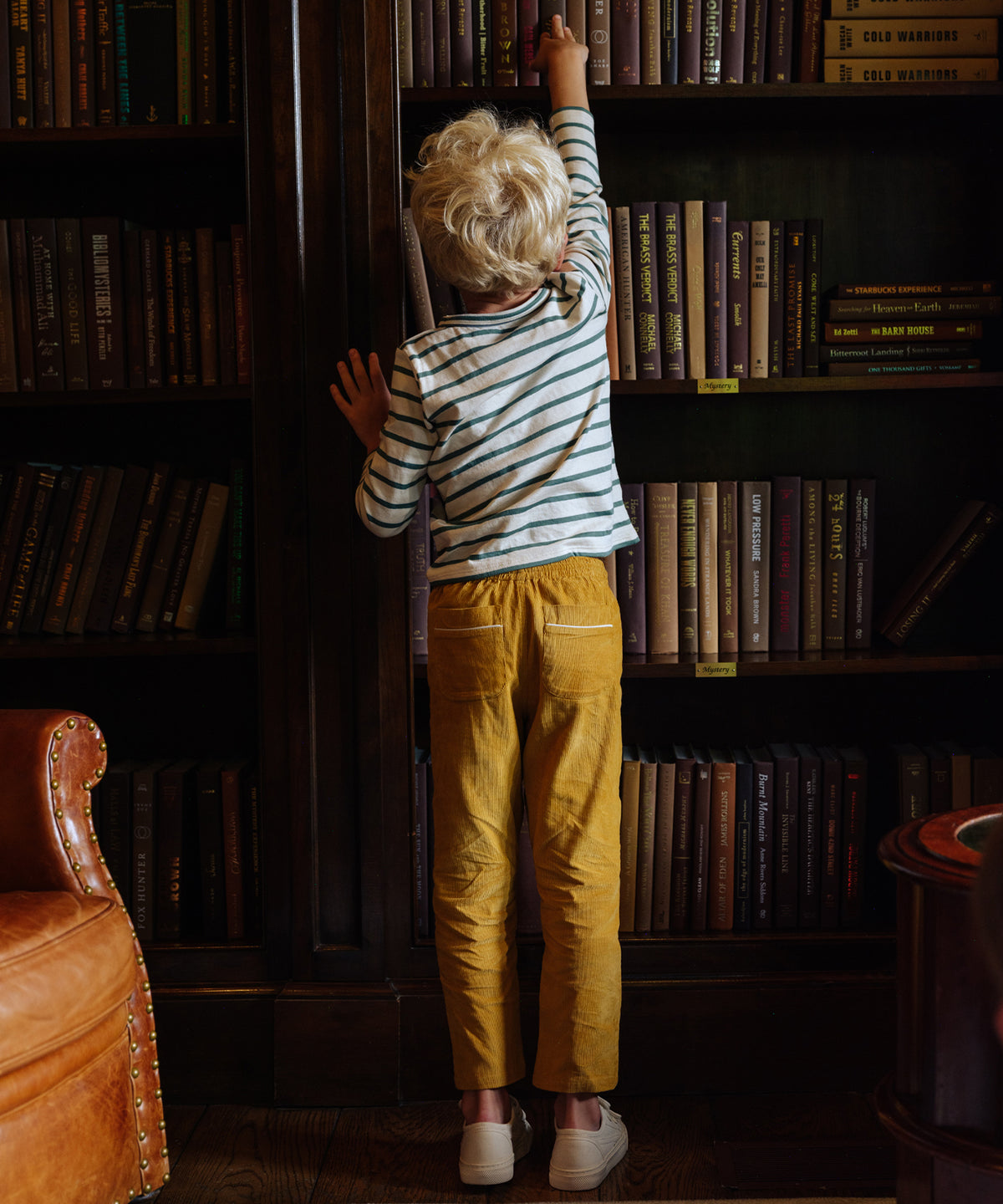 Bowie Pant, Mustard Corduroy