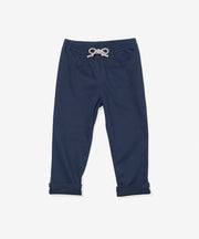 Bowie Pant, Navy with Cloud Drawcord