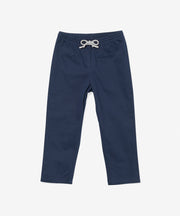 Bowie Pant, Navy with Cloud Drawcord