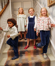 Bowie Pant, Petrol Velvet