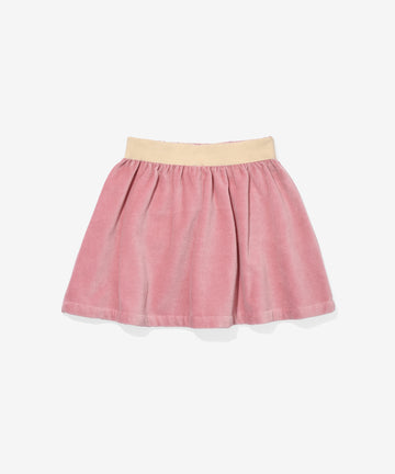 Carter Skirt, Burgundy Coneflower Floral