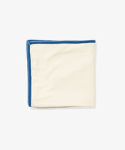 Organic Blanket Bundle, Blue Piping