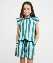 Cecil Short Set, Surf Stripe